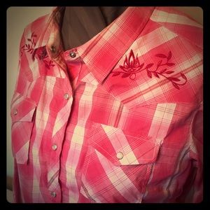 Bit & Bridle Embroidered Western Shirt